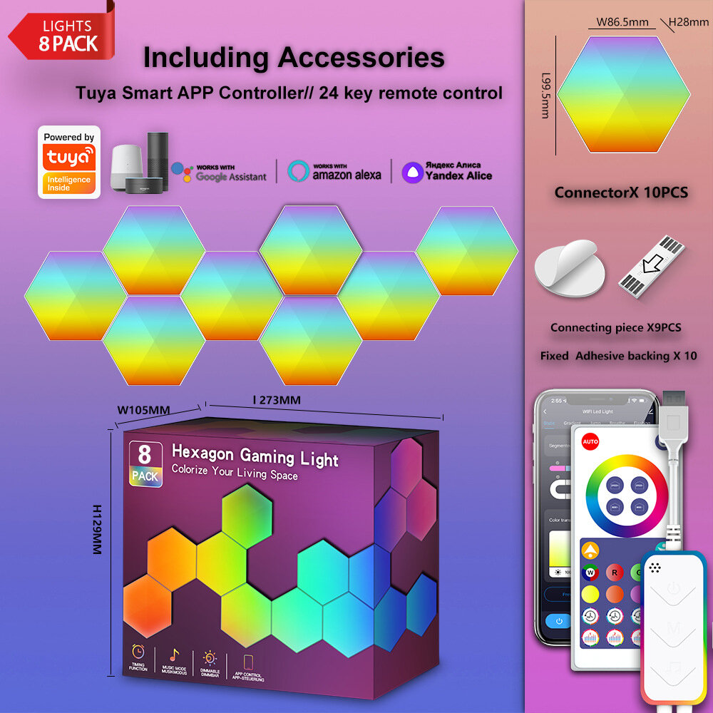 8pcs