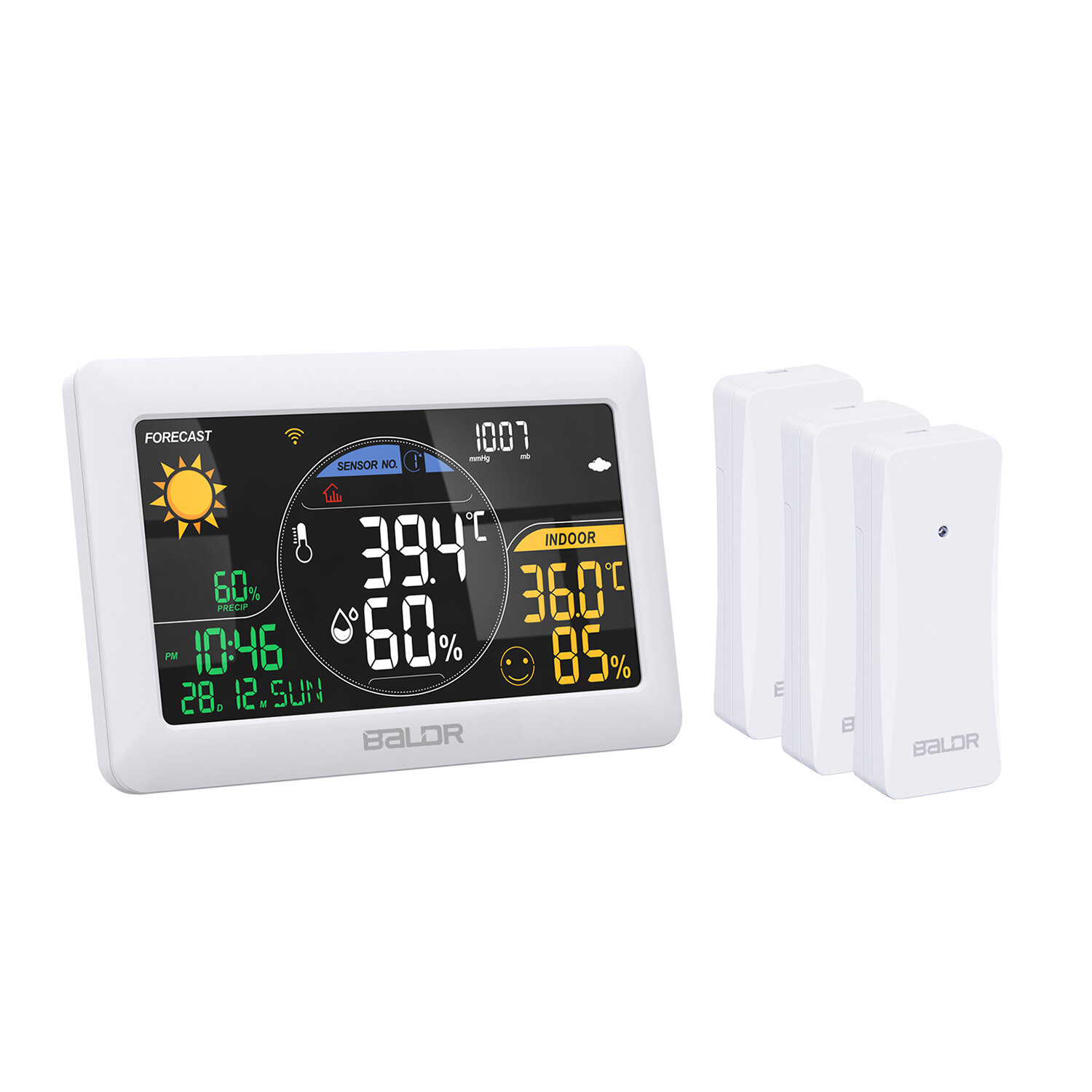 With Three Sensors