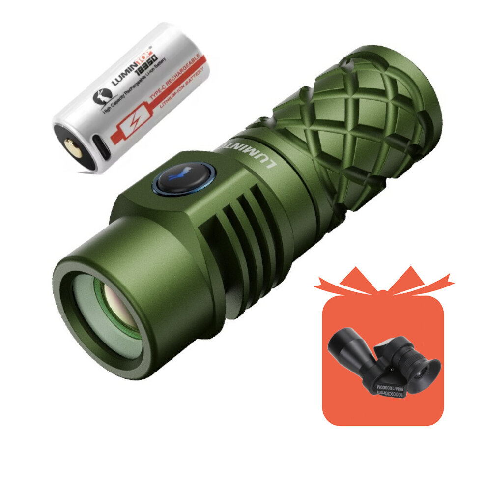 Green Flashlight with Free Gift