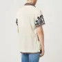 INCERUN Mens Vintage Floral Print Shirt Ethnic Print Button Up Lapel Short Sleeve Top Fashion Loose Fit for Men S-5XL