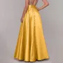 ZANZEA Stylish Women High Waist A-line Long Skirts Summer OL Work Skirt Jupe Female Solid Party Maxi Skirts Faldas Saia