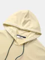 ChArmkpR Mens Color Block Patchwork Kangaroo Pocket Drawstring Hoodies