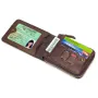 BULLCAPTAIN Men Short Wallet RFID Blocking Card Holder Cowhide Coin Purse Retro Genuine Leather Clutch Zipper Male Money Bags