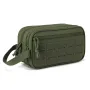 Men's Multifunctional Toiletry Bag Waterproof Compartment EDC Tool Storage Bag Skin Care Shaving Hygienic Organizer for Outdoor Travel Adventures