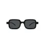 Fashion Retro Square Sunglasses UV400 Protection HD Sun Eyeglass for Outdoor Travel Driving with Case