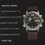 NAVIFORCE Fashion Sport Watches Analog Date Clock Men Quartz Watch Luminous Waterproof Genuine Leather Strap Wristwatch for Male