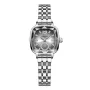 CRRJU Stainless Steel Women Watch Square Luxury Rhinestone Quartz Watch Business Waterproof Fashion Wrist Watch