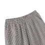 ZANZEA Womens Geometric Printed Wide Leg Pants Vintage Elastic Waist Straight Pleated Trouser Loose Fit