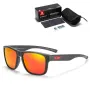 KDEAM Classic Square Frame Polarized Sunglasses UV400 Protection Sport Sun Eyewear for Outdoor Cycling Driving Fishing