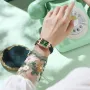 POEDAGAR Fashion Rectangular Quartz Watch Female Luxury Elegant Clock Waterproof Leather Band Creative Diamond Women Watch