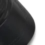 Collrown Genuine Sheepskin Leather Cap Men's Flat Cap Adjustable Outdoor Casual Black Caps for Spring Fall