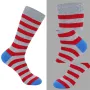 5 pares de calcetines largos de algodón para hombre, de vestir, a rayas, talla grande, talla única 43-49, para calle, hip-hop, monopatín, cómodos y a la moda.