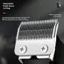 MARSKE Professional Hair Clipper Stainless Steel Blade Sharp Cutting High Power Low Noise LED Digital Display Rechargeable Adjustable