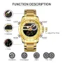 NAVIFORCE Luxury Men's Quartz Watch Dual Display Waterproof Sports Wristwatch Luminous Design Stylish