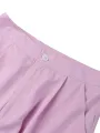 ZANZEA Women Plus Size Two Set Solid Button Lapel Long Sleeve Long Blouses and Pant Two Pieces Set