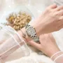 POEDAGAR Women Luxury Watch Luminous Waterproof Quartz Watch Analog Calendar Business Wrist Watch Date Watch Stainless Steel Ladies Wristwatch