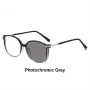 Anti-blue Light Photochromic Reading Glasses Fashion Diamonds Frames Outdoor UV protection Presbyopia Eyeglasses
