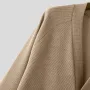 INCERUN Mens Knit V-Neck Long-Sleeve Cardigan Solid Color Comfortable Versatile Men Clothing Fashion Outwear