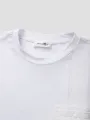 ChArmkpR Mens Abstract Print Patchwork Button Pocket Short Sleeve T-Shirts