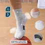5 Pairs Men's Sports Socks, Towel Basketball Socks, Wicking Sweat Breathable Running Cycling Socks, High Elastic Outdoor Activities Ankle Socks