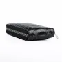 Business PU Leather ID Credit Card Holder Handbag Multi Card Leather Coin Purse Vertical Imitation Snake Texture Zipper Organ Bag