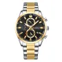 CURREN Business Men Watch Steel Band Multifunctional Chronograph Wristwatch Waterproof Round Watch, Ideal choice for Gifts