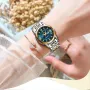 POEDAGAR Women Luxury Quartz Watch Date Dial Analog Fashion Business Casual Wrist Watch Luminous Waterproof Steel Band Lady Watch