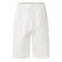 Pantalones cortos de lino y algodón de secado rápido para hombre, de verano, transpirables, a rayas, informales, para gimnasio, correr, con bolsillo cargo, para playa, de cinco puntos, ligeros y cómodos.