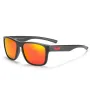 KDEAM Classic Square Frame Polarized Sunglasses UV400 Protection Sport Sun Eyewear for Outdoor Cycling Driving Fishing