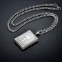 Religious Jesus Cross Locket Pendants Gold Silver Color Photo Frame Memory Necklace for Women/Men Stainless Steel Cross Necklace Faith Jewelry Gift