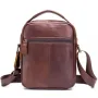 BULLCAPTAIN Genuine Leather Messenger Bag for Men Adjustable Shoulders Sling Crossbody Bags for Travel Work Business Handbag