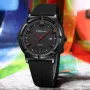 CRRJU Men's Sports Quartz Watches Waterproof Date Business Casual Wristwatch
