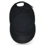 Collrown Genuine Sheepskin Leather Cap Men's Flat Cap Adjustable Outdoor Casual Black Caps for Spring Fall