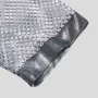 INCERUN Mens Tshirt Fashion Shiny Mesh Patchwork See Through Fishnet Short Sleeve T-Shirt Summer Cool Short Top