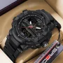 SANDA Men's Dual Display Sports Digital Watches Alarm Clock Day Weeks Multi-functional Luminous Wrist Watch