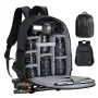 Camera Backpack Bag with Waterproof Cover Multi-Compartment Design for Camera Accessories Laptop Tripod Strap Outdoor Photography Travel