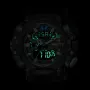 SMAEL Men Sport Digital Dual Display Watch Multi-function LED Luminous Waterproof Date Week Alarm Wristwatch