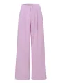 ZANZEA Women Plus Size Two Set Solid Button Lapel Long Sleeve Long Blouses and Pant Two Pieces Set