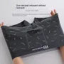 4Pcs Mens Underwear Soft Breathable Cotton Trunks Plus Size Boxer Briefs Short Mid Waist Print Flat Corner Pants