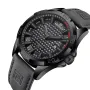 NAVIFORCE Men Casual Sport Watch Calendar Quartz Wrist Watch Waterproof Shock Resistant Men Watches Leather Strap