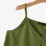 ZANZEA Womens Spaghetti Strap Camisole Summer Tank Tops V Neck Casual Slip Blouse Streetwear