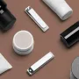 XIAOMI Mijia Portable Anti-Splash Nail Clipper 420 Stainless Steel Sharp Portable Pedicure Trimmer Nails File with Storage Tray