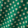 ZANZEA Women Summer Casual 3/4 Sleeve Blouses O Neck Polka Dot Loose Ladylike Shirt Top
