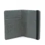 RFID Anti-theft Passport Holder PU Leather Flightticket ID Cards Protection Cover Multi-function Travel Money Clip