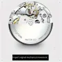 AIYISHI Men Business Watch Waterproof Automatic Quartz Watches Luminous Double Date Wristwatch