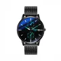 AIYISHI Men Simple Luxury Fashion Quartz Watch Luminous Waterproof Watch Stainless Steel Mesh Strap Sport Watch Fashion Wrist Watches
