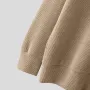 INCERUN Mens Knit V-Neck Long-Sleeve Cardigan Solid Color Comfortable Versatile Men Clothing Fashion Outwear