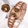 AIYISHI Luxury Men's Square Quartz Watch Steel Strap Casual Business Wristwatch Waterproof Luminous Date Design Comfortable Stylish
