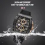 NAVIFORCE Men Watches Waterproof Large Dia Quartz Watch Multi-function Chronograph Sport Watch Fashion Wristwatch