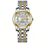 POEDAGAR Women Luxury Quartz Watch Date Dial Analog Fashion Business Casual Wrist Watch Luminous Waterproof Steel Band Lady Watch